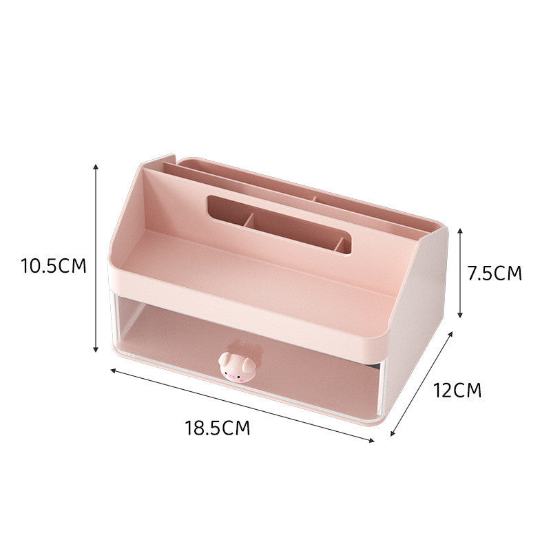 Desktop Pen Container Stationery Storage Box