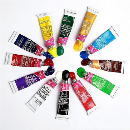 Professional acrylic paint set