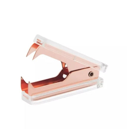 Acrylic Stapler Rose Gold Stapler Staple Remover