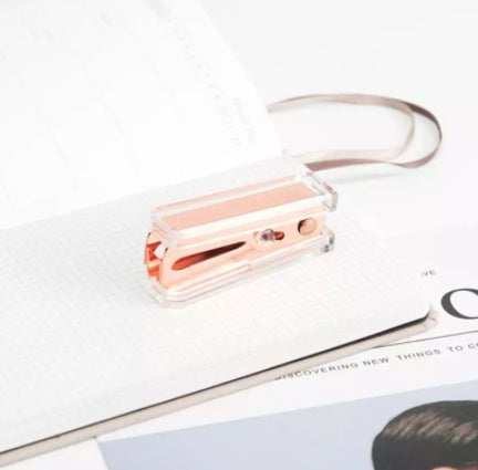 Acrylic Stapler Rose Gold Stapler Staple Remover