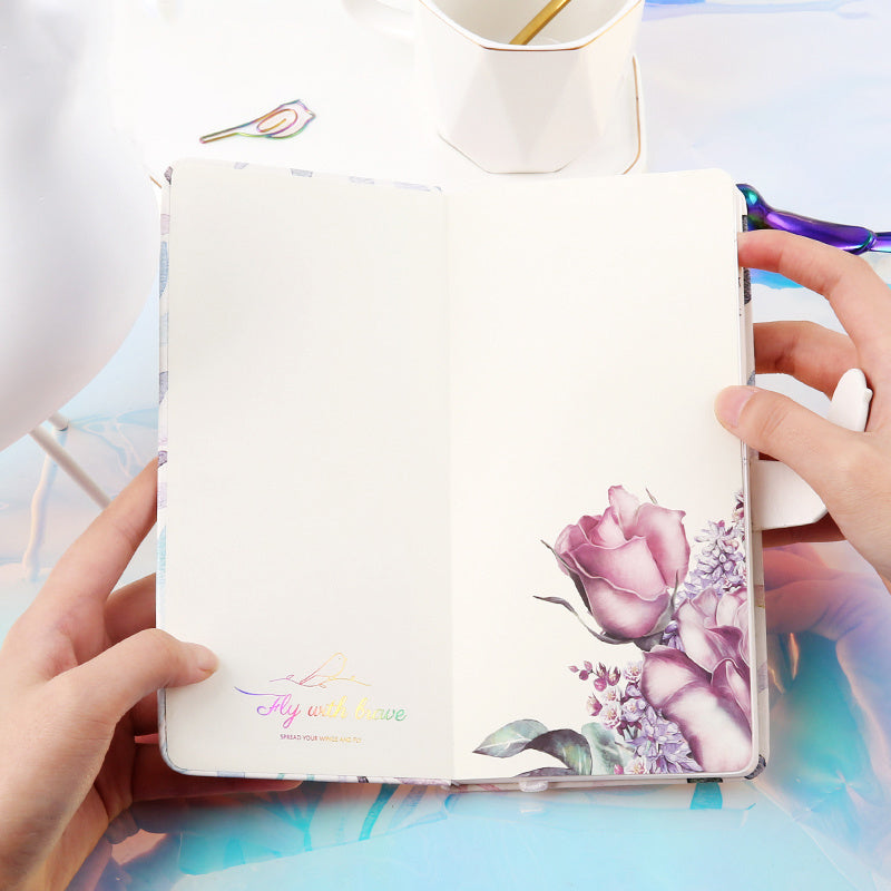 Asuka Series Notebook Pu Leather Blank Page Notebook Diary