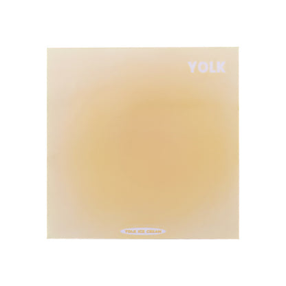 Egg Yolk Gradient Solid Color Sticky Notes Student