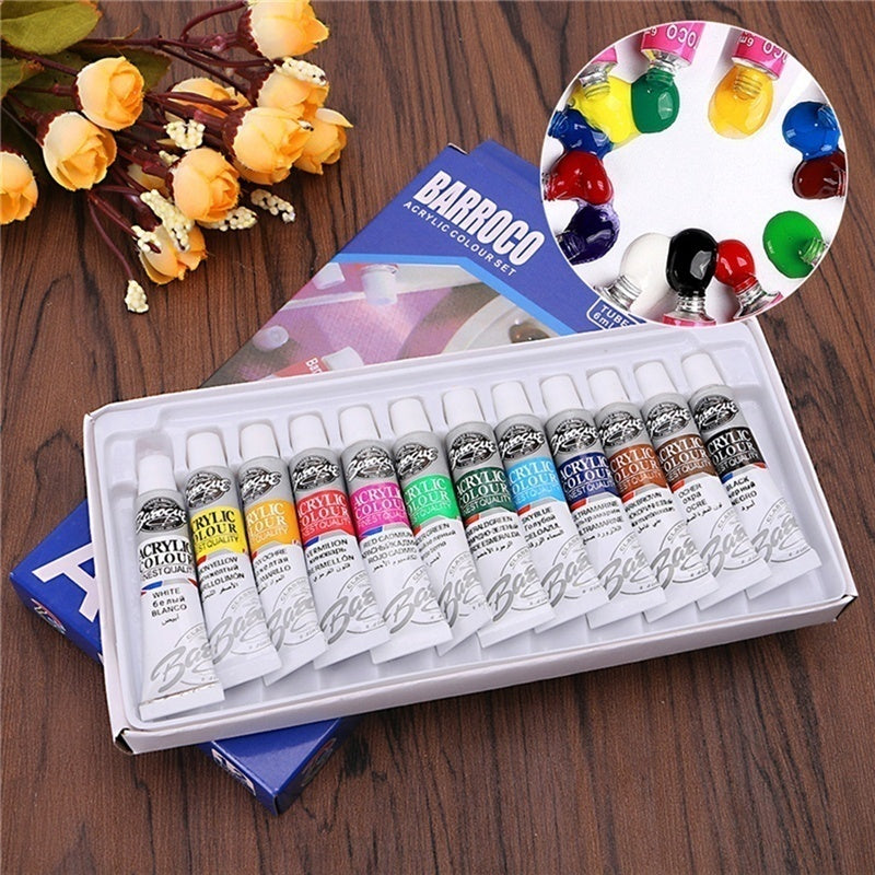 Professional acrylic paint set