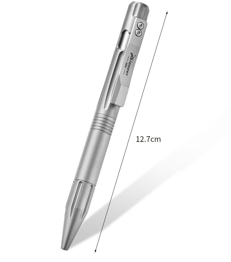 Titanium Alloy Tactical Pen Camping Self-defense Pen Multifunctional Self-defense Pen