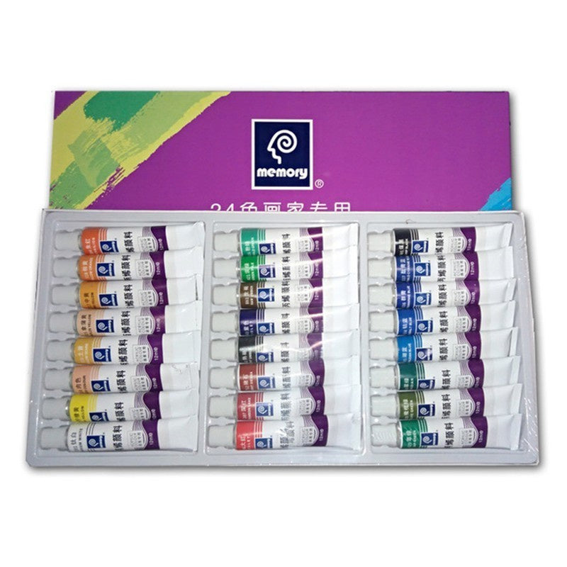 Memory 24 color DIY memory acrylic paint set