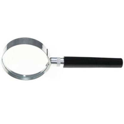 Handheld Semi-metal 50mm Glass Magnifying  Reading