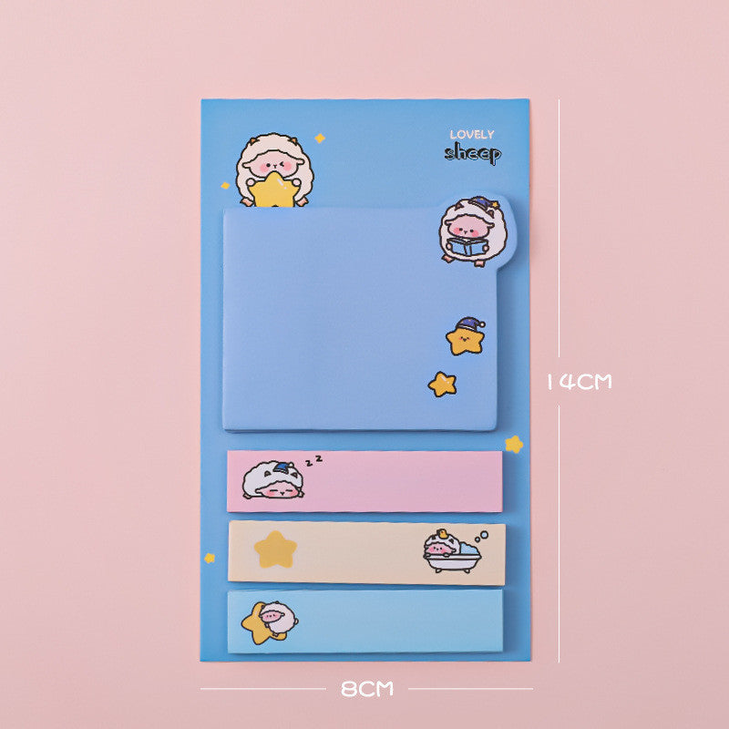 Cartoon Sticky Notes Cute And Sticky