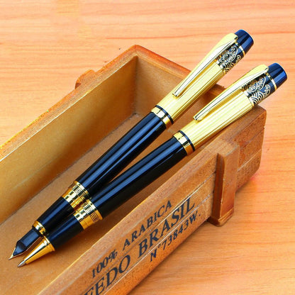 Patterned Orb Pen Metal Fountain Pen