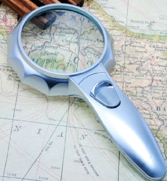 HD handheld reading magnifying glass