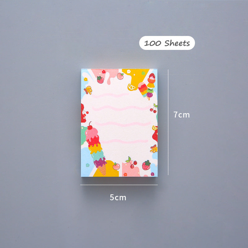 Cute Sticky Notes For Students With Tearable Non-sticky Sticky Notes