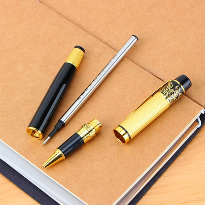 Patterned Orb Pen Metal Fountain Pen