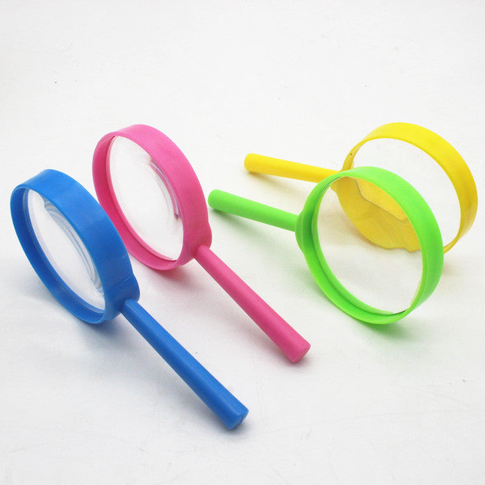 Color Hand-held Scientific Experimental Magnifying Glass