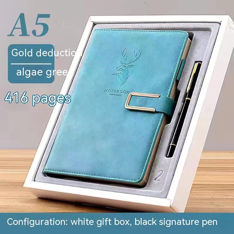 Thickened Soft Leather Simple Diary