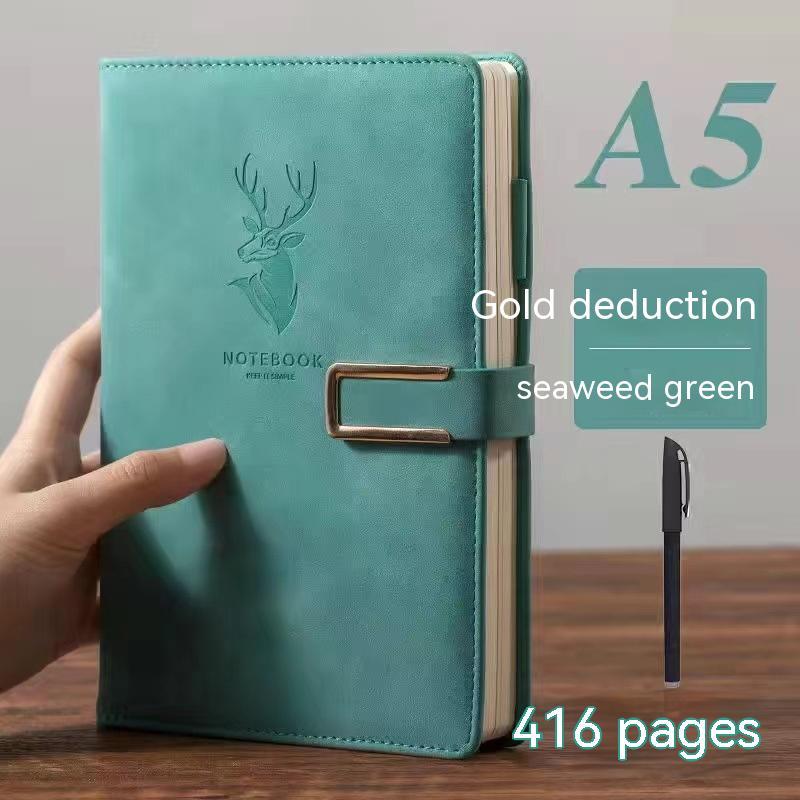 Thickened Soft Leather Simple Diary