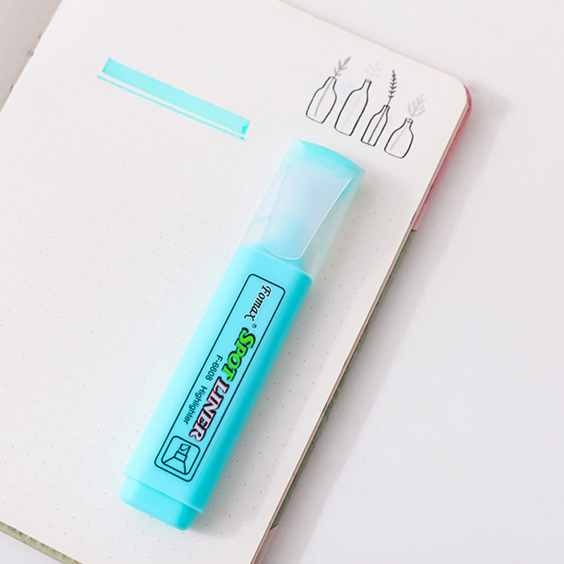 Solid Color Letter Multicolor Student Marker