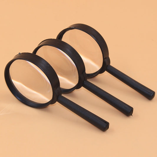 5 times handheld magnifying glass