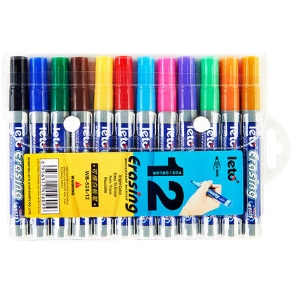 Color Whiteboard Markers Leave No Traces Bright Colors Easy To Erase