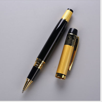 Patterned Orb Pen Metal Fountain Pen