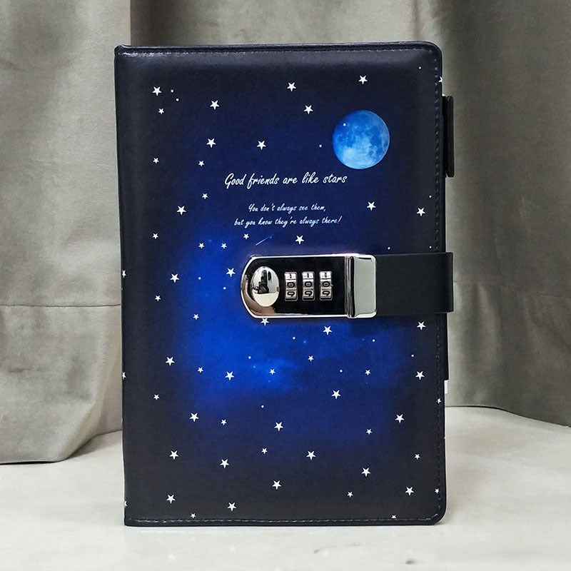 Creative Multifunctional Diary With Lock