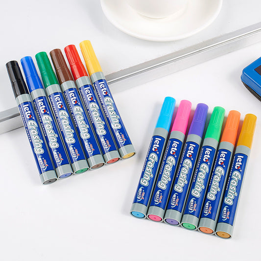 Color Whiteboard Markers Leave No Traces Bright Colors Easy To Erase