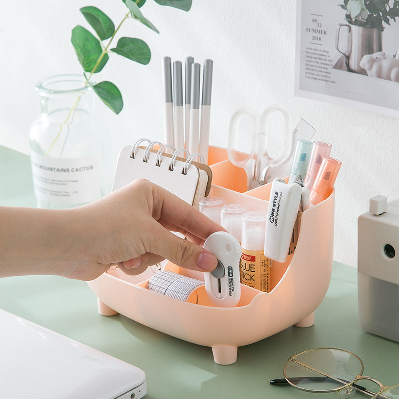 Pen Holder Cosmetics Office Stationery Storage Box