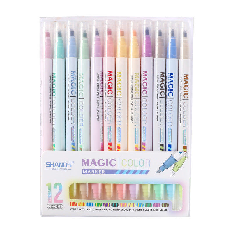 Double Headed Magic Color Changing Key Marker Pen