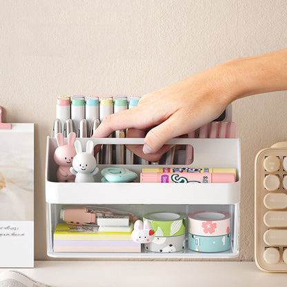 Desktop Pen Container Stationery Storage Box