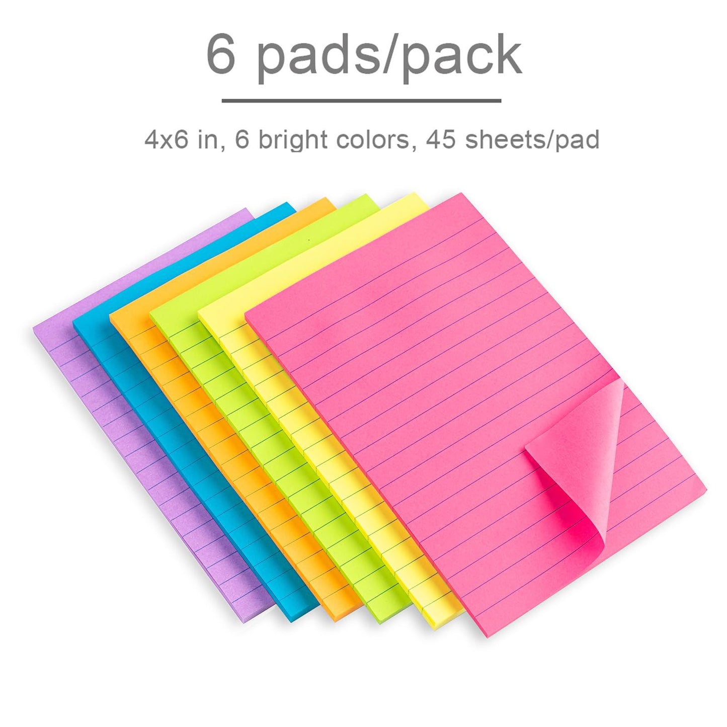 Fluorescent Sticky Notes Extraction Memo Notes