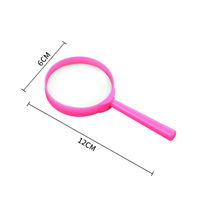 Color Hand-held Scientific Experimental Magnifying Glass