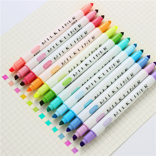 Diary Decoration Light Color Marker Marker