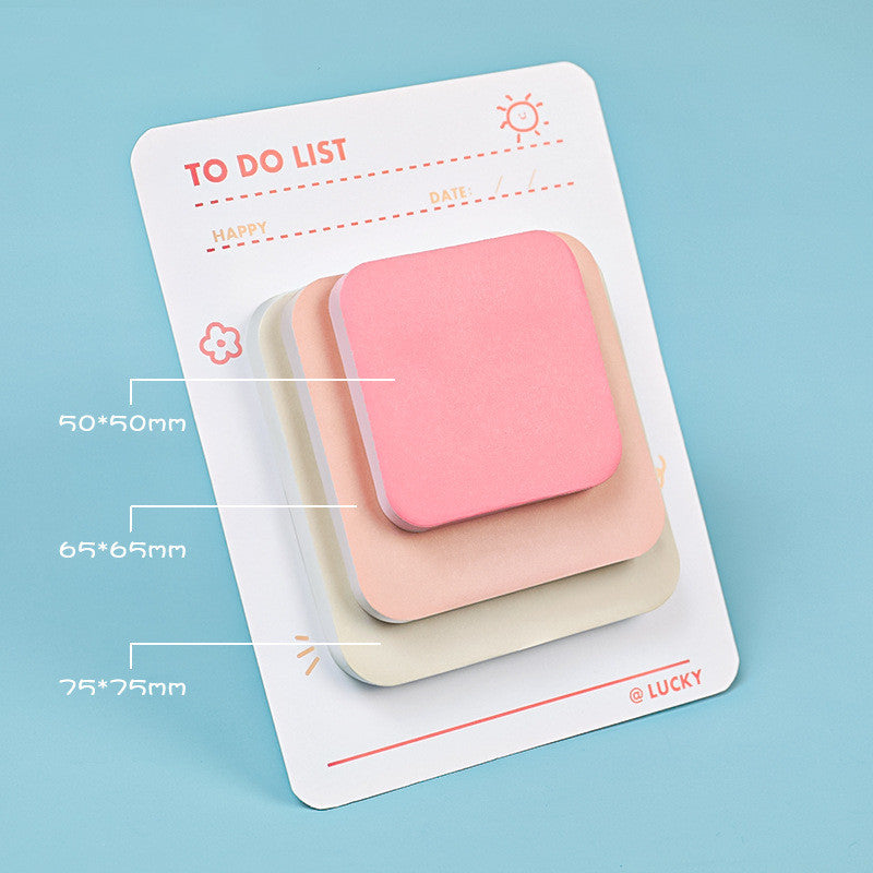 Office Student Fashion Minimalist Sticky Notes