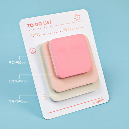 Office Student Fashion Minimalist Sticky Notes