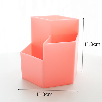 Creative Cute Rotating Pen Holder Student Office Stationery Storage Box